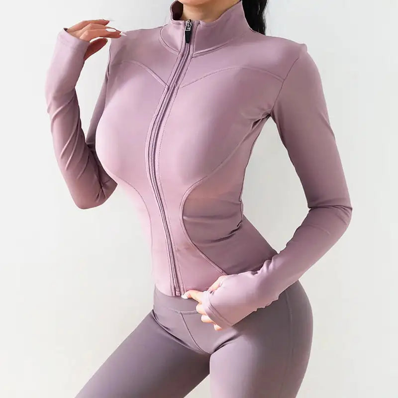 Chic Flex Crop-Top Jacket