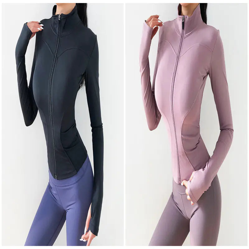Chic Flex Crop-Top Jacket